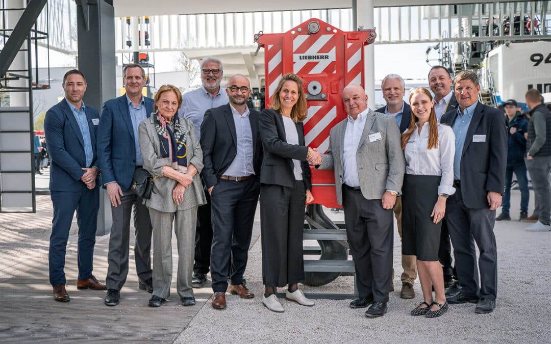 Morrow is investing in two Liebherr 620 HC-L luffing cranes